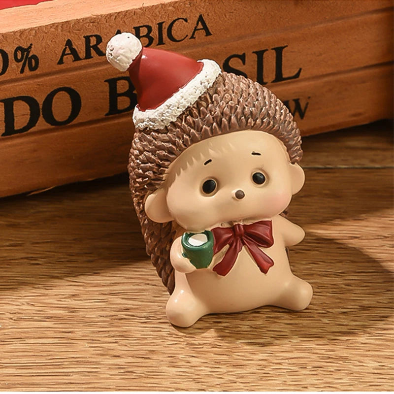Christmas Resin Family Small Animal Ornaments