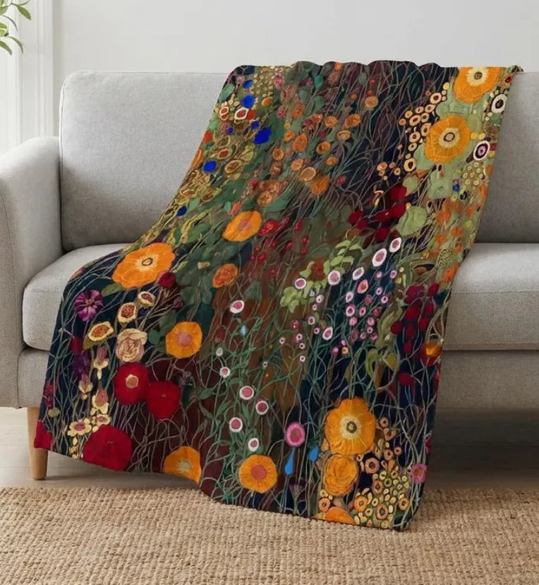 Spooky Halloween Ghost Quilt Blanket