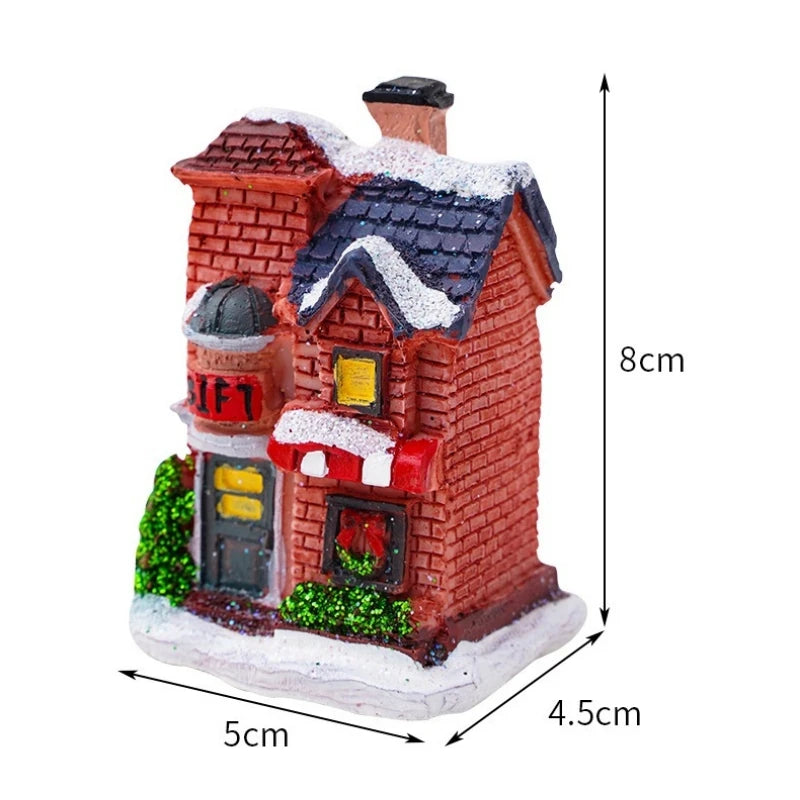 Christmas House Light Decoration – Battery-Powered Night Light