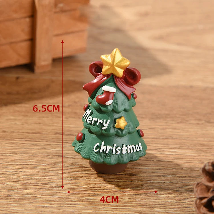 Christmas Resin Family Small Animal Ornaments