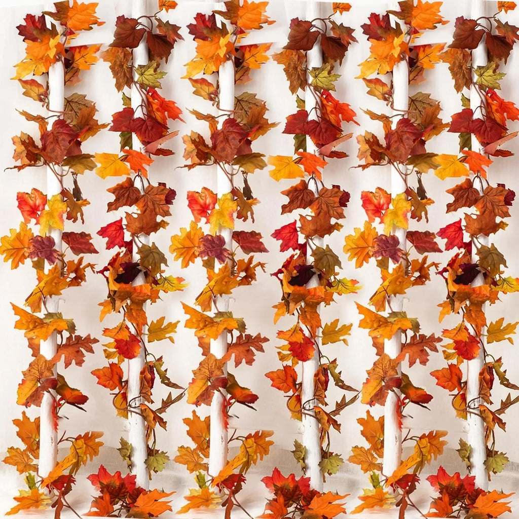1.2M Autumn Maple Leaf Garland