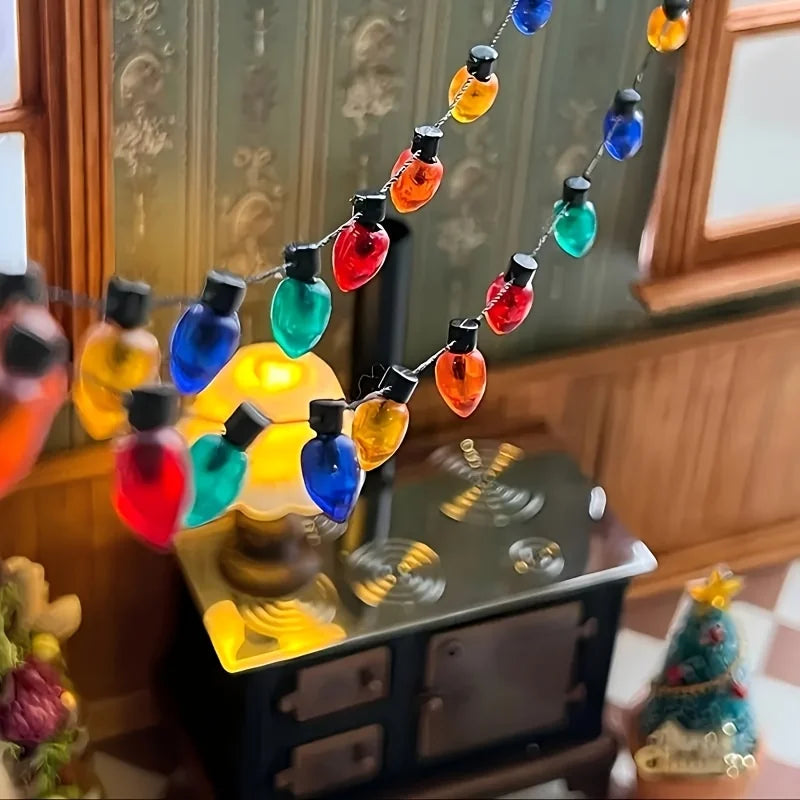 50cm Colorful Christmas Tree Decoration Light Garland